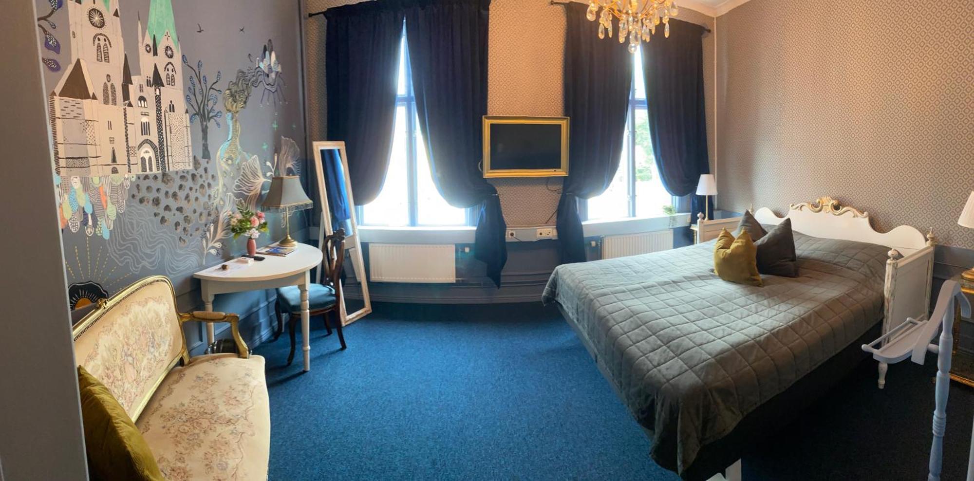 Jaernvaegshotellet B&B Skara Exterior foto