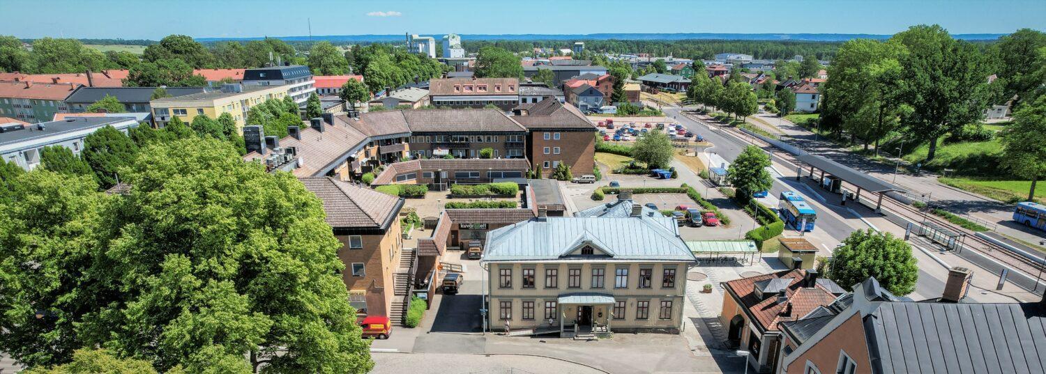 Jaernvaegshotellet B&B Skara Exterior foto